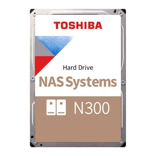 Toshiba N300 12TB NAS 3.5" SATA HDD/Hard Drive 7200rpm